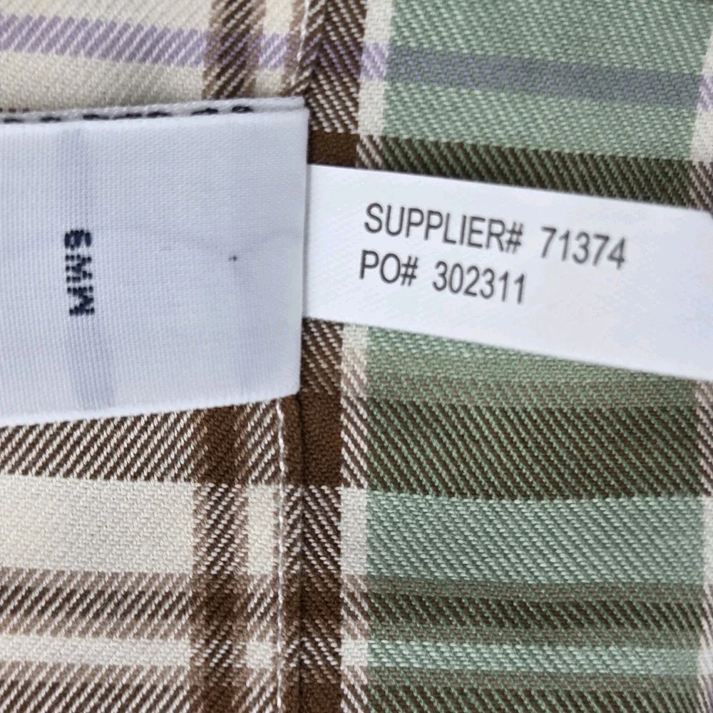 VINTAGE Polo Ralph Lauren Shirt Button Down Men XL Plaid Long Sleeve Classic Fit